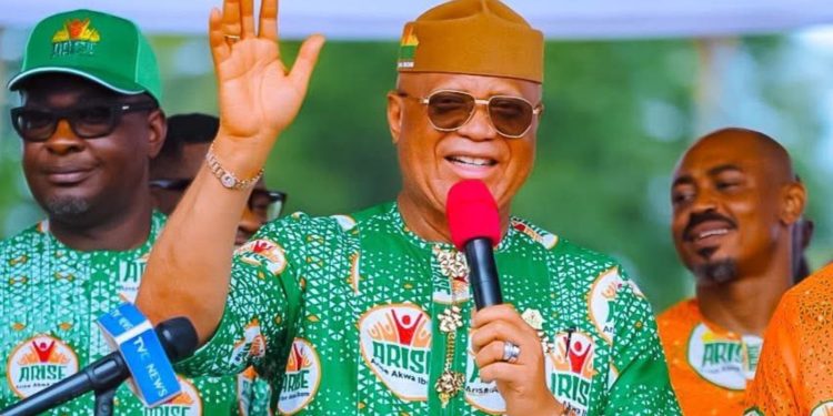Governor Umo Eno Dumps PDP for APC in Akwa Ibom Political Shake-Up