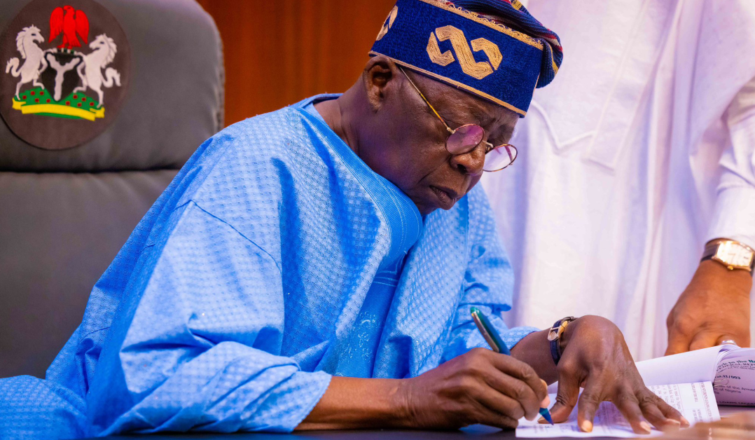 Tinubu Signs New Tax Bills, Governors Panic Over Salary Woes