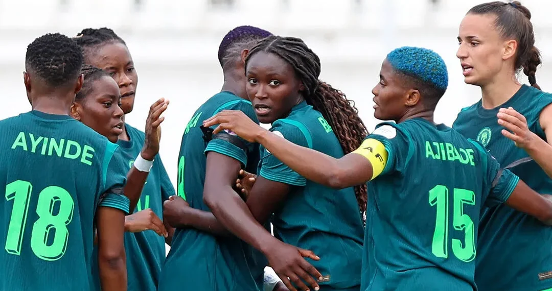 The Super Falcons of Nigeria beat South Africa women 2-1 to reach the final WAFCON Final