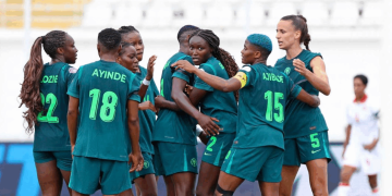 The Super Falcons advanced to the WAFCON semi-finals after they defeated Zambia in a 5-0 victory
