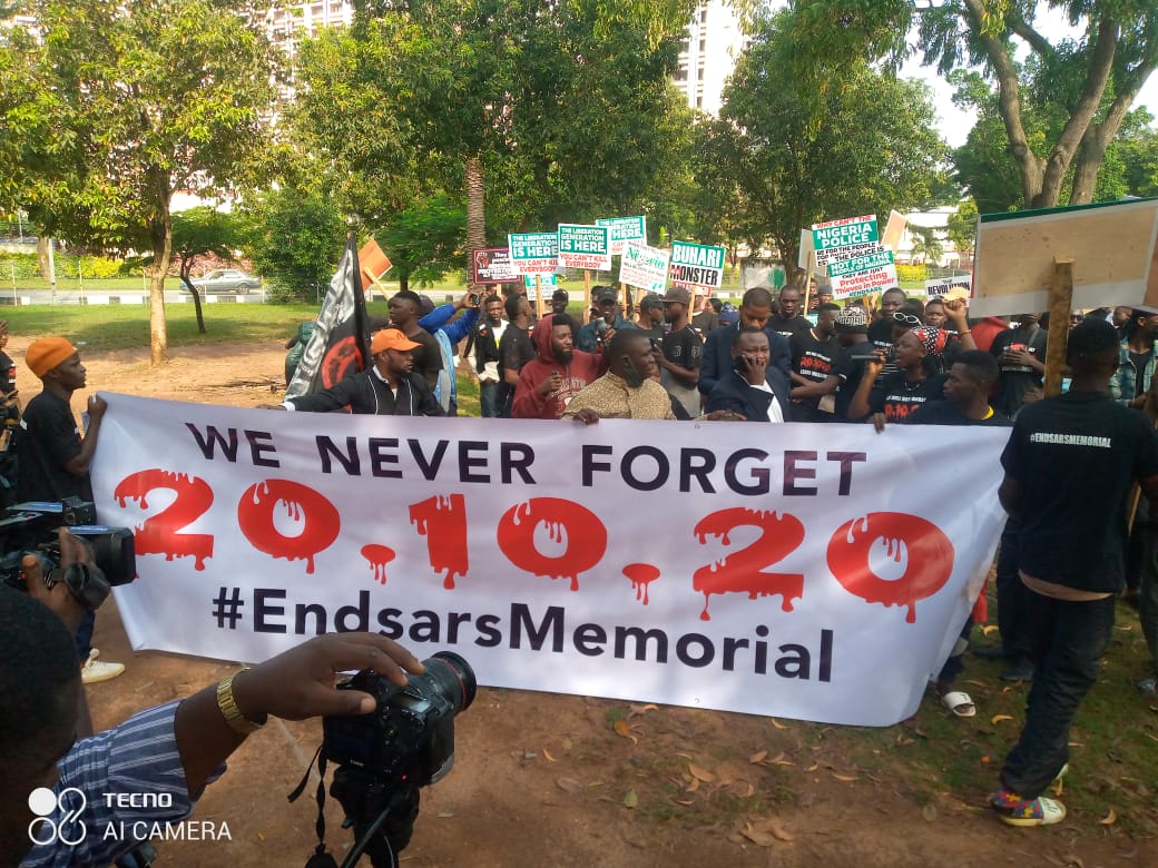 Lagos Police Ordered to Pay for Brutality at EndSARS Memorial