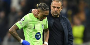 UEFA Penalizes Hansi Flick, Barcelona Players After UCL Semi-Final Incident