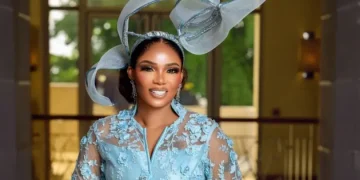 Iyabo Ojo Celebrates as Priscilla and Juma Jux Arrive Nigeria with Grandchild