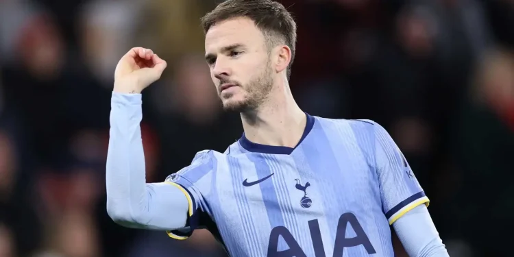 Tottenham’s James Maddison Ruled Out Indefinitely with ACL Injury