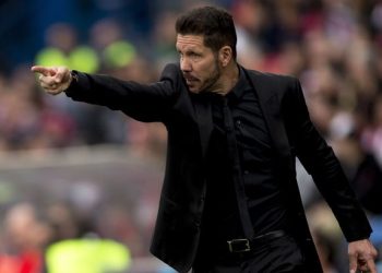 Simeone Sent Off After Clash With Liverpool Fan in Champions League Defeat
