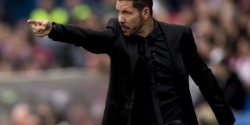 Simeone Sent Off After Clash With Liverpool Fan in Champions League Defeat