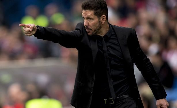 Simeone Sent Off After Clash With Liverpool Fan in Champions League Defeat
