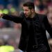 Simeone Sent Off After Clash With Liverpool Fan in Champions League Defeat