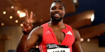 Noah Lyles Matches Usain Bolt with Fourth Straight 200m World Title in Tokyo
