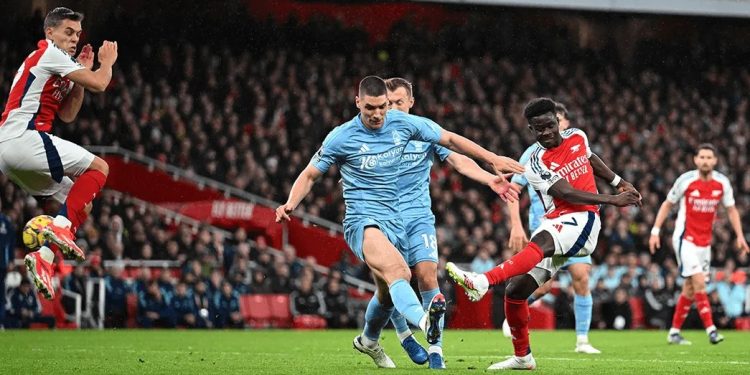 Arsenal Cruise Past Forest to Seal Third Straight Home Win