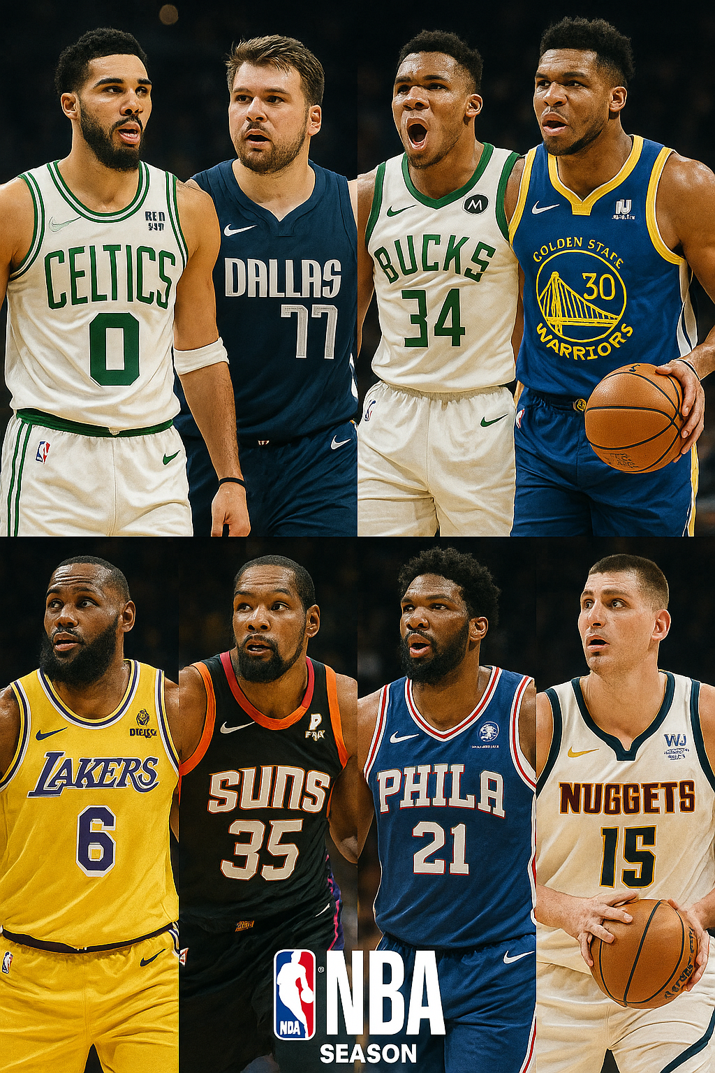NBA 2025-26 Season Preview: Will OKC Be Able to Repeat or Is It Luka, Giannis, and Jokic Who Will Grab the Spotlight?