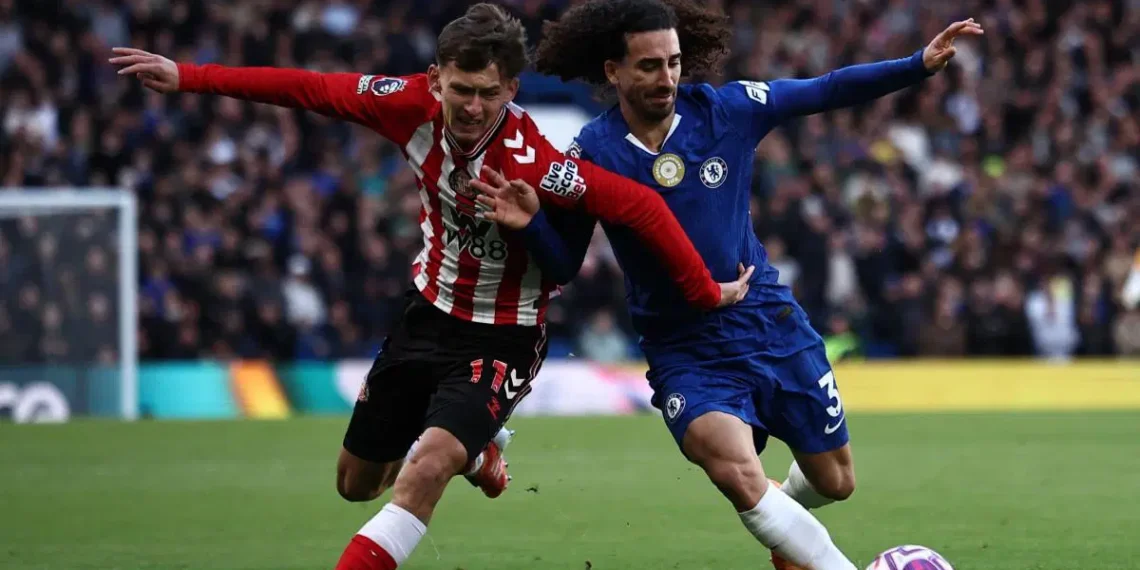 Sunderland​‍​‌‍​‍‌ Stun Chelsea with Late Winner to Climb Second in Premier League