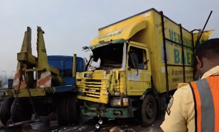 Fatal Crash Involving Five Articulated Vehicles Claims Lives On Lagos-Ibadan Expressway