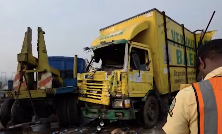 Fatal Crash Involving Five Articulated Vehicles Claims Lives On Lagos-Ibadan Expressway