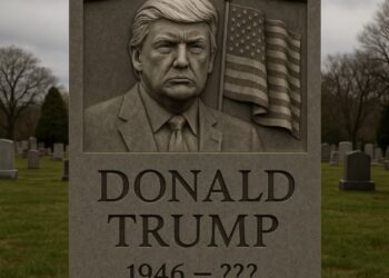 Is Trump Building His Tombstone In The National Mall?