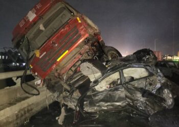 Fatal Crash Involving Five Articulated Vehicles Claims Lives On Lagos-Ibadan Expressway