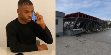 Viral Video Shows Ola of Lagos’ Showroom Being Torn Down – Here’s His Reaction