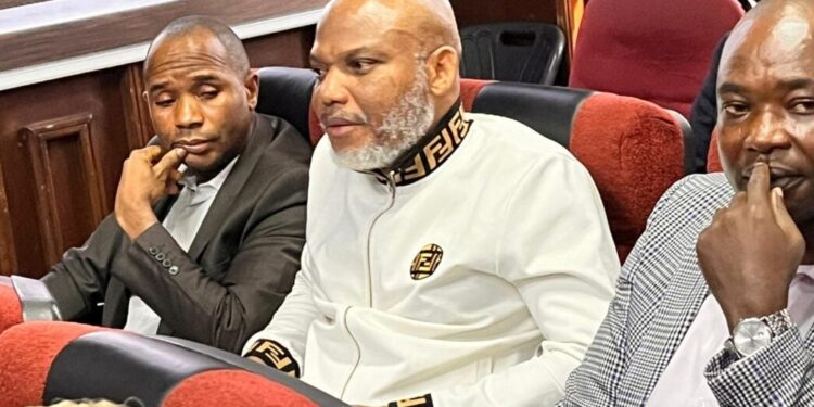 Nnamdi Kanu's Trial Labelled a "Travesty" by International Rights Watchdog