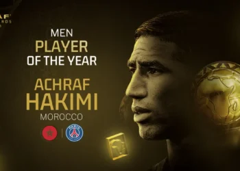 Hakimi Creates History as Defender Wins CAF Men’s Player of the Year