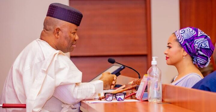 Akpabio Sues Natasha for ₦200 Billion Over Harassment Claims
