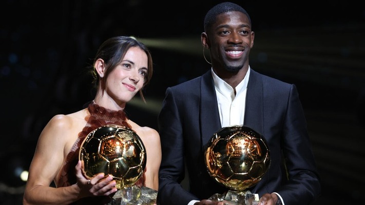 Dembélé and Bonmatí were honored with the FIFA Best Player Awards at a Glamorous Ceremony in Doha
