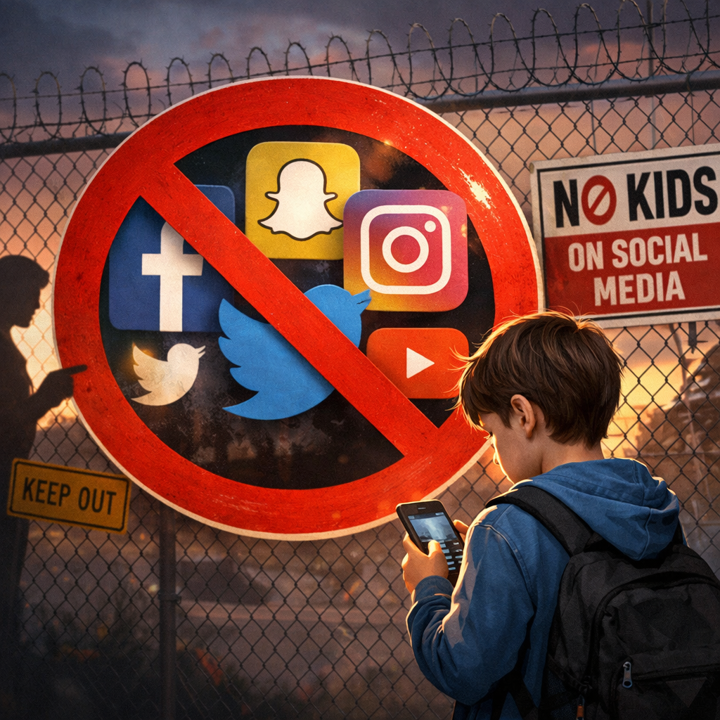 Could the UK Really Shut Down Social Media for Millions of Kids?