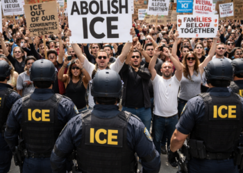 "Give Us Our Child Back!": The Desperate Protest Gripping a Texas Detention Center