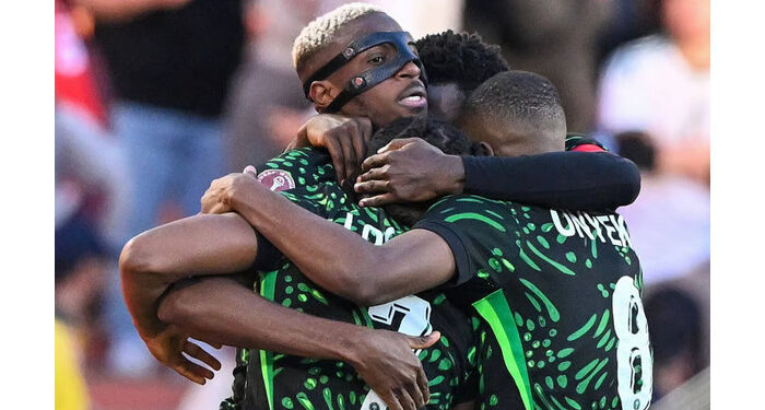 Osimhen and Adams Flatten Algeria As Nigeria Move on to AFCON Semi-Finals