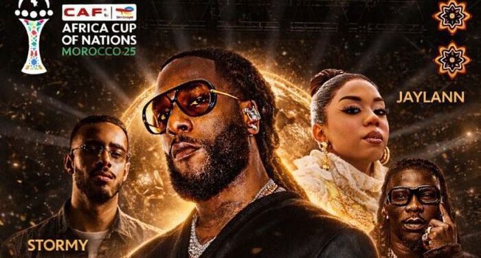 Burna Boy Set To Lead AFCON 2025 Fan Zone Grand Finale In Morocco