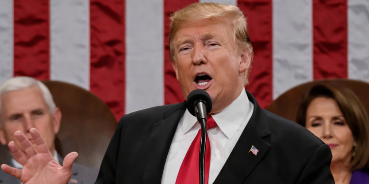 Record-Breaking, Combative, Defiant: Key Moments From Trump's State of the Union