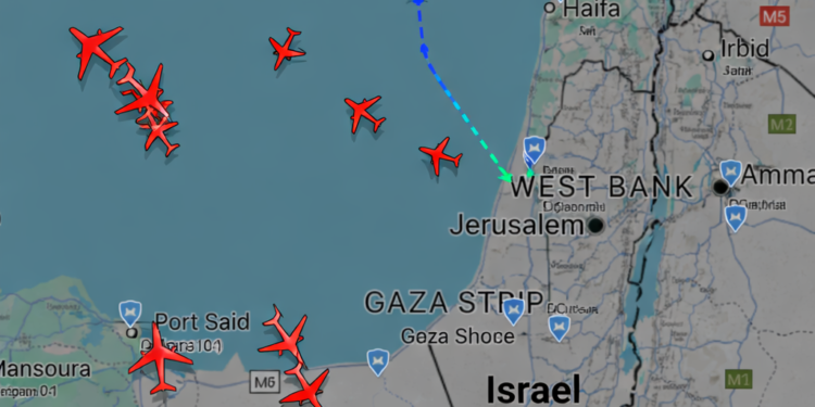 Iran, Israel, Iraq, Jordan — All No-Fly Zones Now. What Happens to the Planes in the Air?