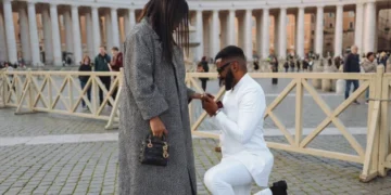Ebuka Obi-Uchendu Re-Proposes To Wife In Vatican City To Celebrate 10th Wedding Anniversary