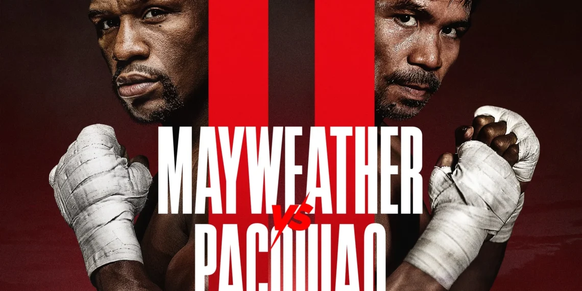 Mayweather and Pacquiao are set to face off once more in a rematch happening in Las Vegas