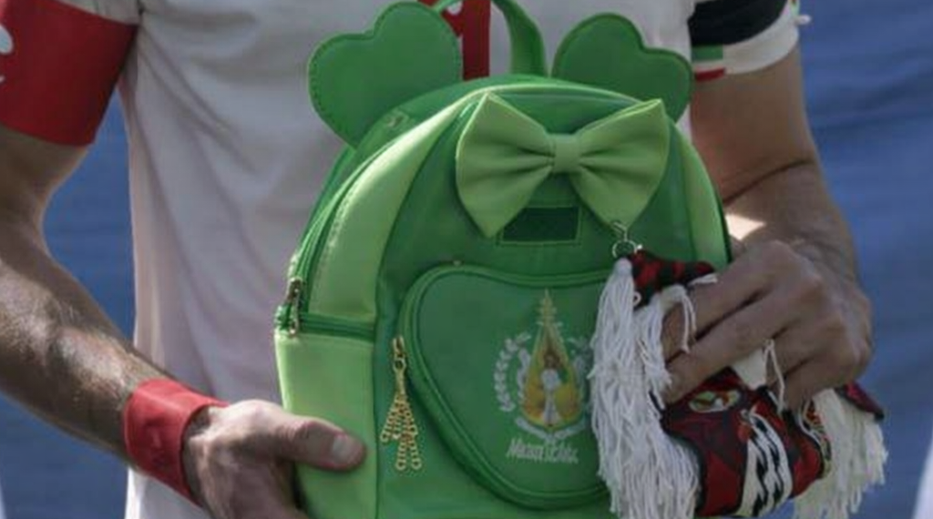 Iranian Soccer Players Hold Schoolbags in Solidarity with Slain Girls