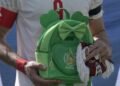 Iranian Soccer Players Hold Schoolbags in Solidarity with Slain Girls