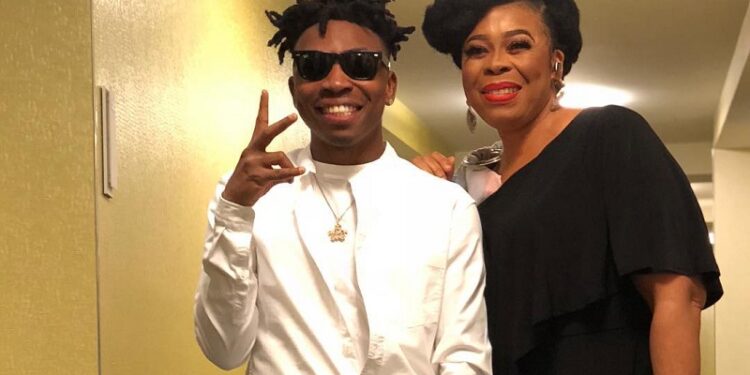 Actress Toyin Adewale Slams False Reports About Son Mayorkun’s Alleged Fire Incident