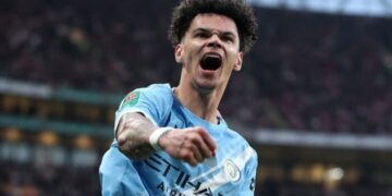 O'Reilly's Brace Earns Manchester City Carabao Cup Triumph Over Arsenal