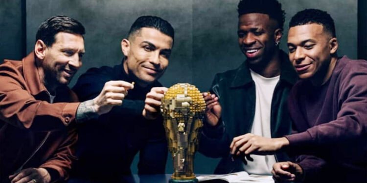 Ronaldo, Messi, Mbappe and Vinicius Team Up for LEGO World Cup Campaign