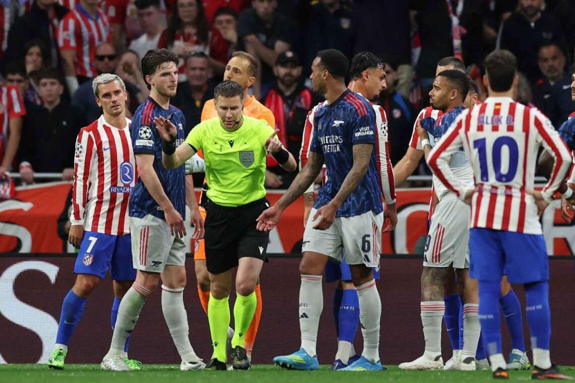 Arsenal Were Held to a 1-1 Draw by Atletico to maintain their unbeaten Champions League record