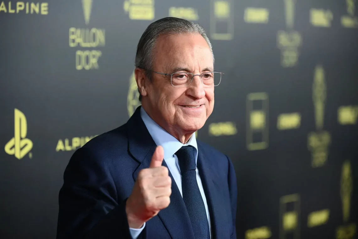 Florentino Perez points a finger at the Club World Cup after Madrid's trophyless campaign