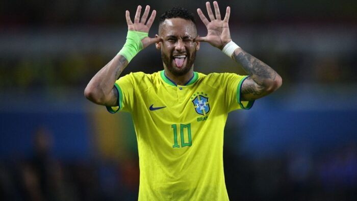 Neymar in Brazilian World Cup squad, but Joao Pedro axed from Ancelotti's side