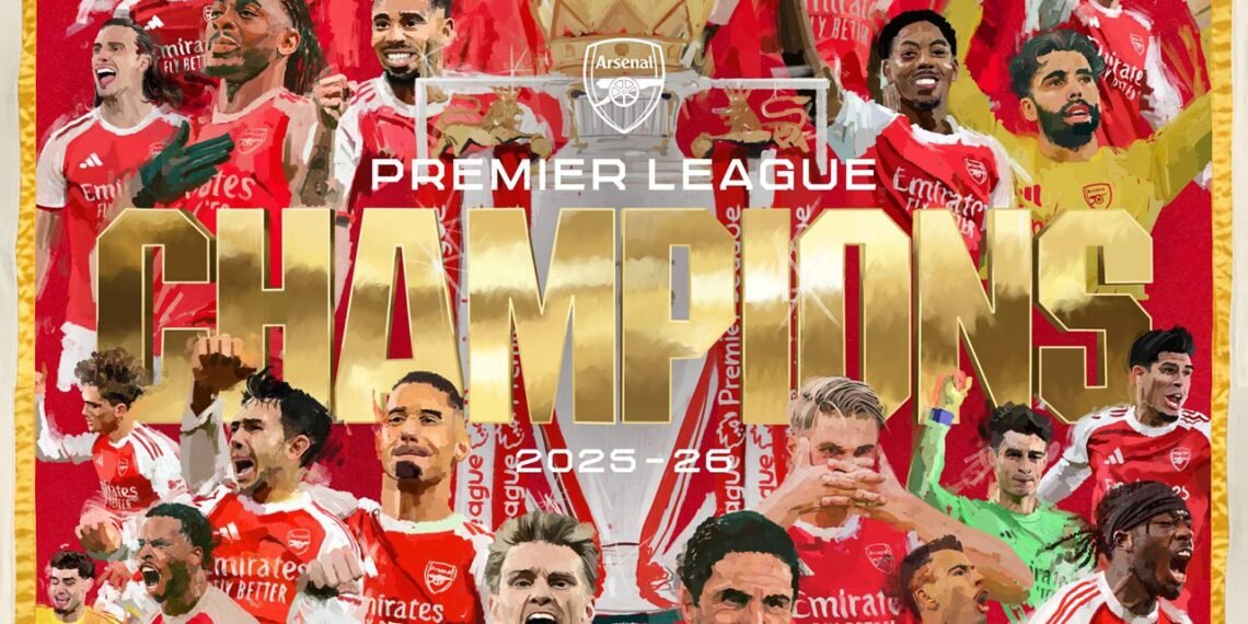 Arsenal Win the Premier League Title after Manchester City Slip-up