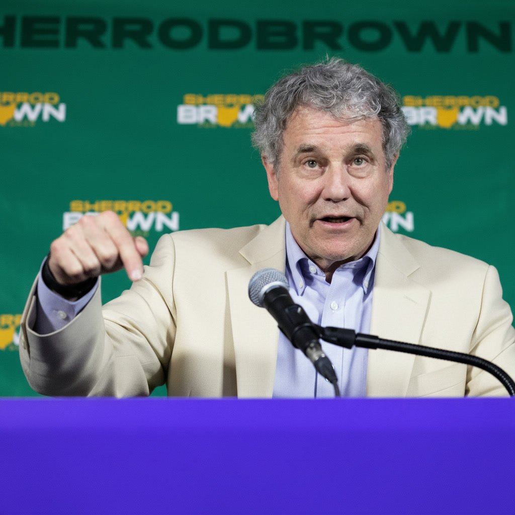Sherrod Brown Sets Up High-Stakes Ohio Senate Clash With Jon Husted After Primary Win