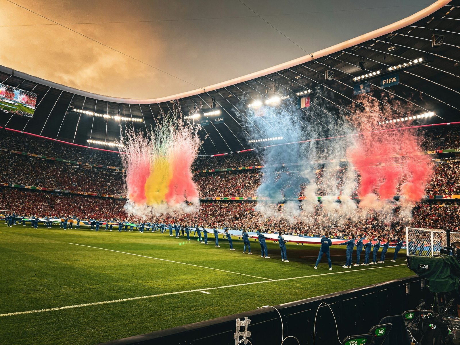 USA Trash PARAGUAY as Fans slam empty stadium seats at opening ceremony of World Cup