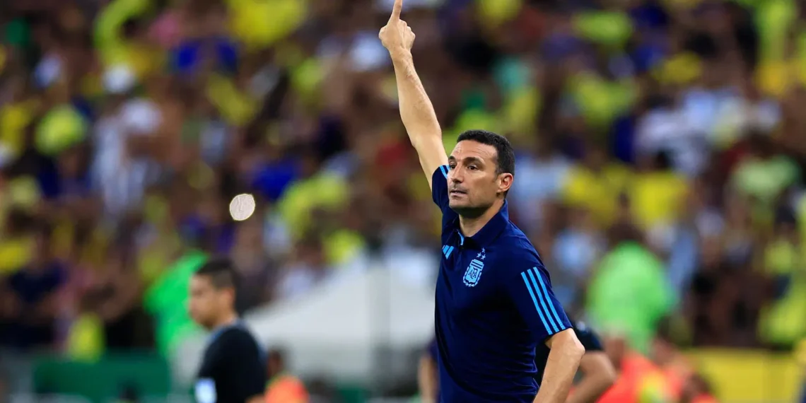 Scaloni Backs Argentina's Stars Against Critics of World Cup Final Antics