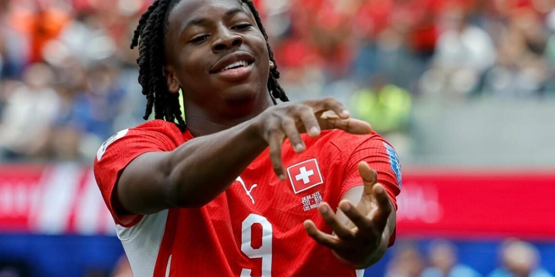 Newcastle 50m bid for Switzerland World Cup sensation Johan Manzambi accepted