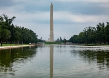 Three Charged with Damaging Lincoln Reflecting Pool