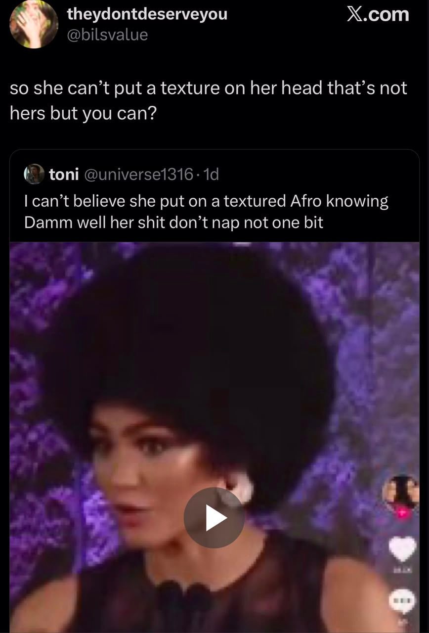 The Afro Wig Debate: Zendaya, Black Hair, and the Hypocrisy of Online Outrage