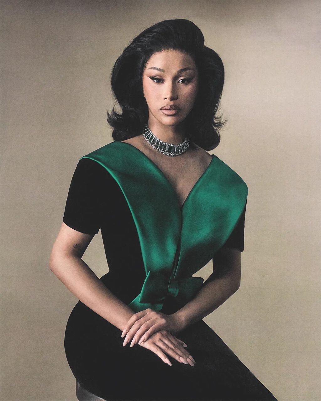 "She Looks Like a Living Painting": The Internet Reacts to Cardi B's Vogue Cover