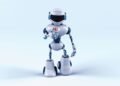 Humanoid robot demolishes Bolt's 100m record at Beijing Games